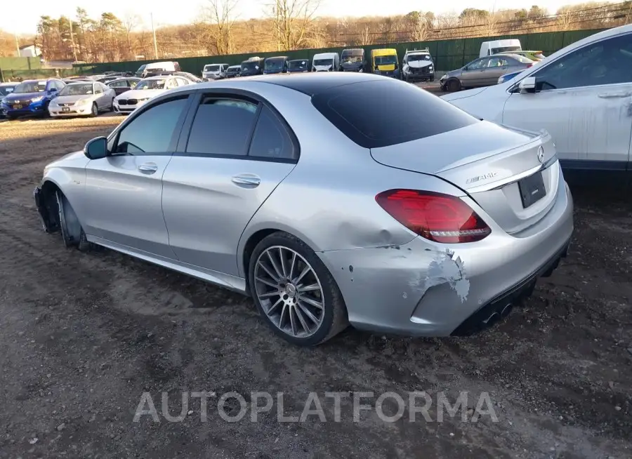 MERCEDES-BENZ AMG C 43 2019 vin 55SWF6EB4KU290252 from auto auction Iaai