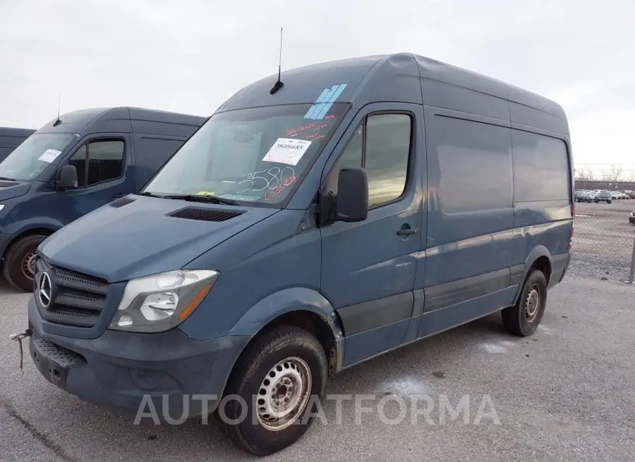 MERCEDES-BENZ SPRINTER 2500 2018 vin WD3PE7CD4JP633580 from auto auction Iaai