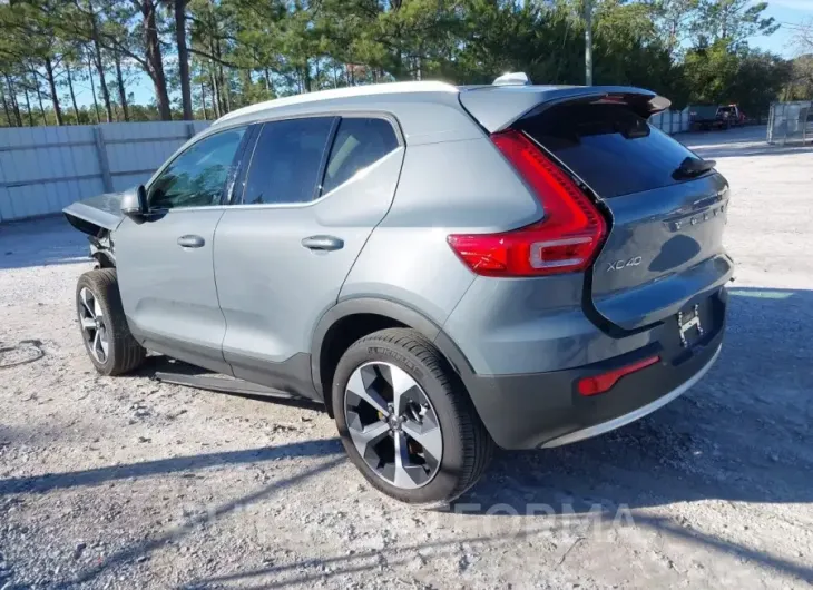 VOLVO XC40 2023 vin YV4L12UN7P2926287 from auto auction Iaai