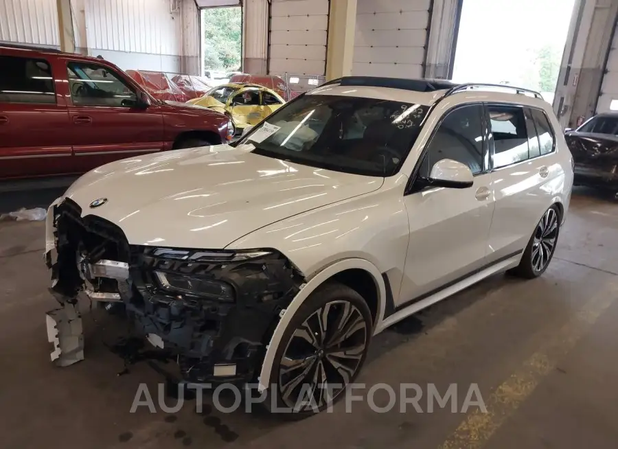 BMW X7 2023 vin 5UX23EM08P9R50330 from auto auction Iaai