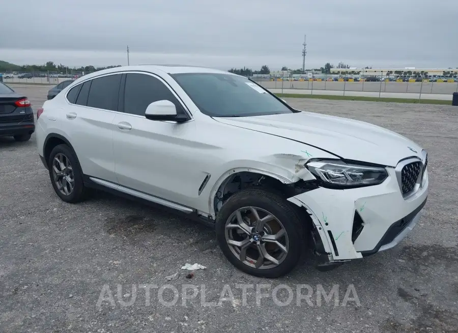 BMW X4 2022 vin 5UX33DT08N9M46468 from auto auction Iaai