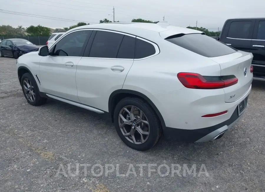 BMW X4 2022 vin 5UX33DT08N9M46468 from auto auction Iaai