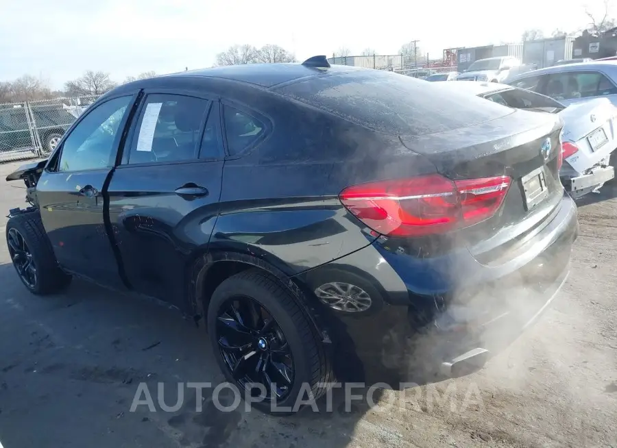 BMW X6 2015 vin 5UXKU2C50F0F94728 from auto auction Iaai