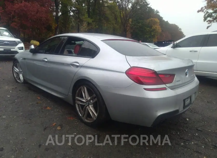 BMW 640I GRAN COUPE 2015 vin WBA6B8C59FD453882 from auto auction Iaai