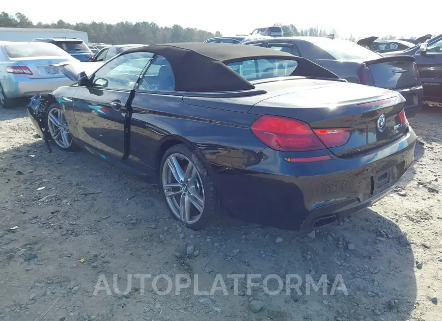 BMW 650I 2017 vin WBA6F5C58HD996937 from auto auction Iaai