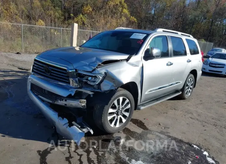 TOYOTA SEQUOIA 2018 vin 5TDKY5G11JS070232 from auto auction Iaai