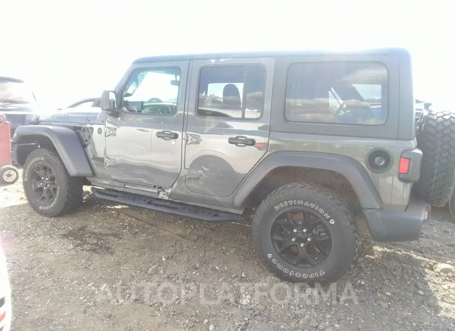 JEEP WRANGLER UNLIMITED 2020 vin 1C4HJXDN5LW169107 from auto auction Iaai