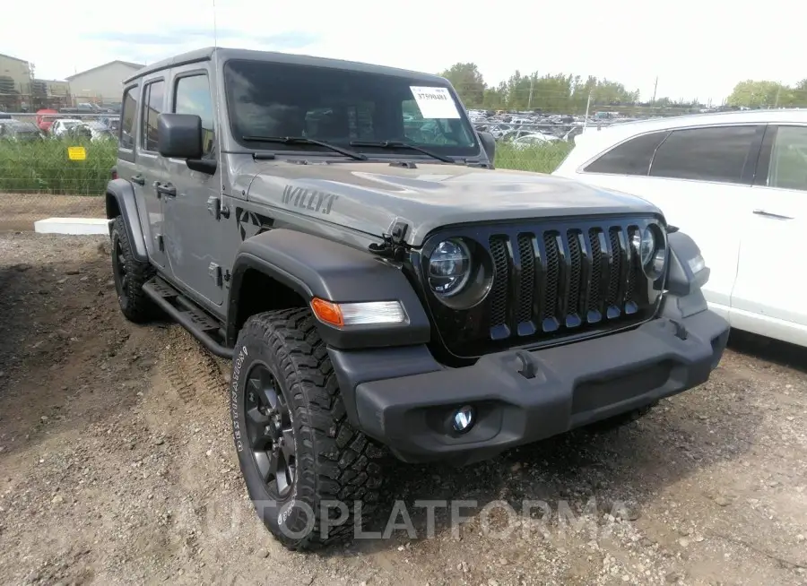 JEEP WRANGLER UNLIMITED 2020 vin 1C4HJXDN5LW169107 from auto auction Iaai