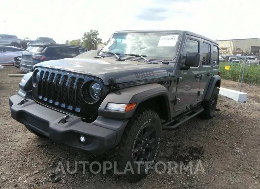 JEEP WRANGLER UNLIMITED 2020 vin 1C4HJXDN5LW169107 from auto auction Iaai