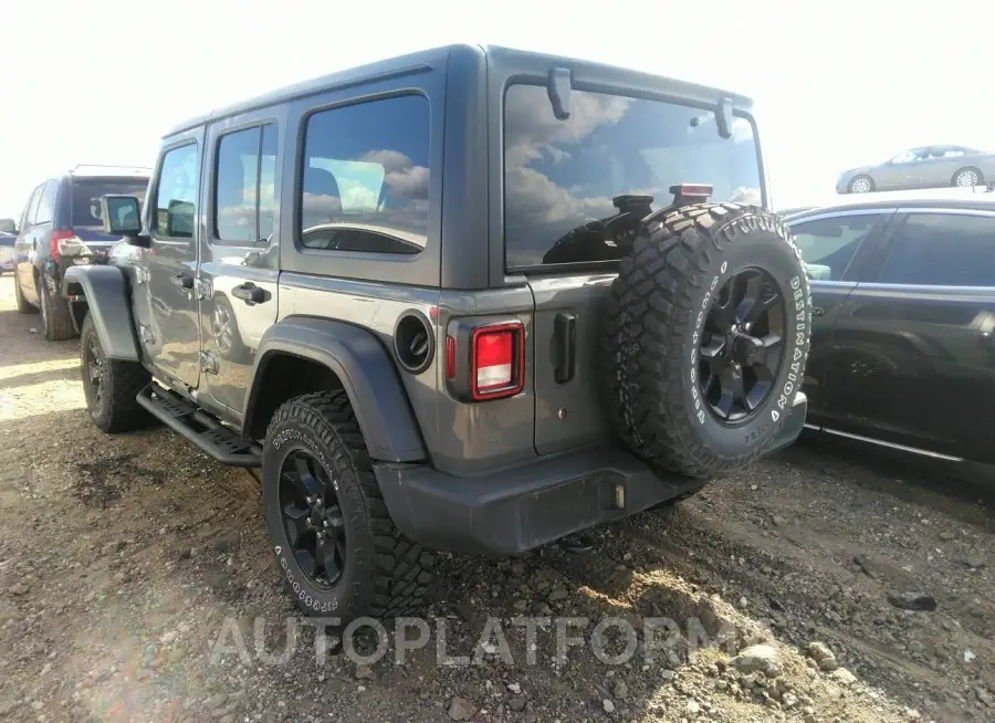 JEEP WRANGLER UNLIMITED 2020 vin 1C4HJXDN5LW169107 from auto auction Iaai