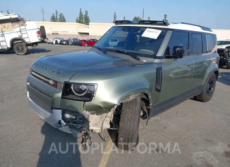 LAND ROVER DEFENDER 2020 vin SALEP7EU0L2027075 from auto auction Iaai