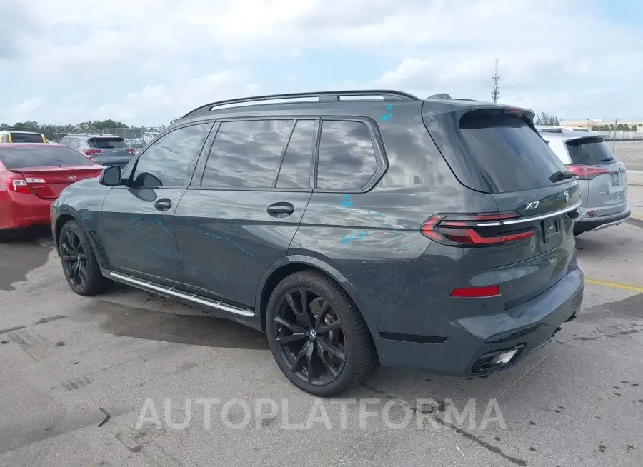 BMW X7 2023 vin 5UX23EM03P9R04663 from auto auction Iaai