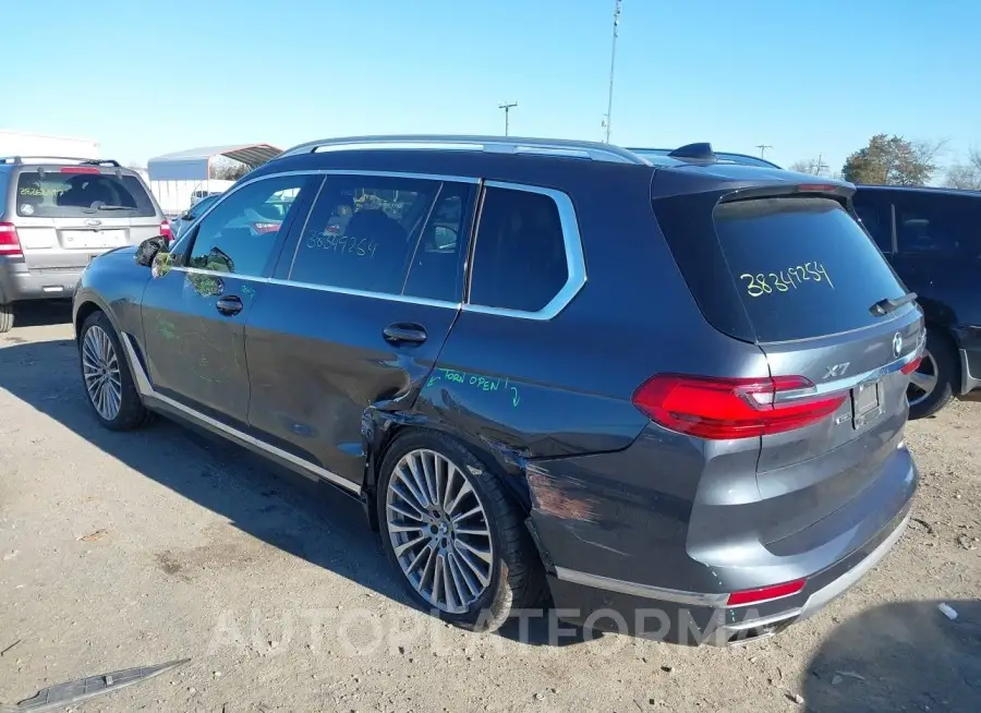 BMW X7 2019 vin 5UXCW2C53KLB43803 from auto auction Iaai