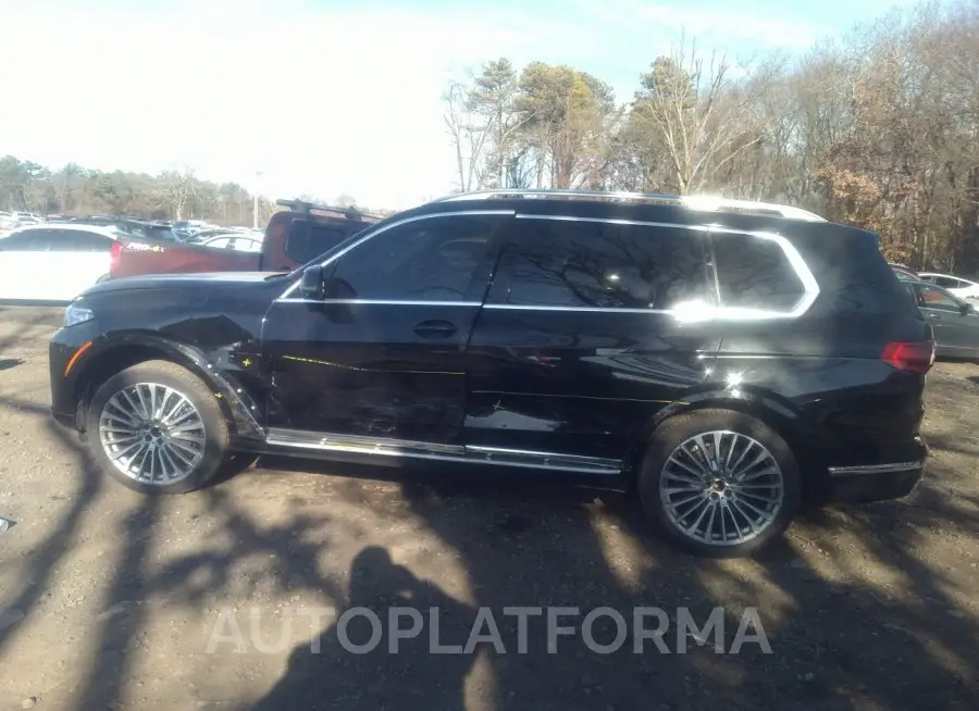 BMW X7 2019 vin 5UXCX4C52KLS36950 from auto auction Iaai