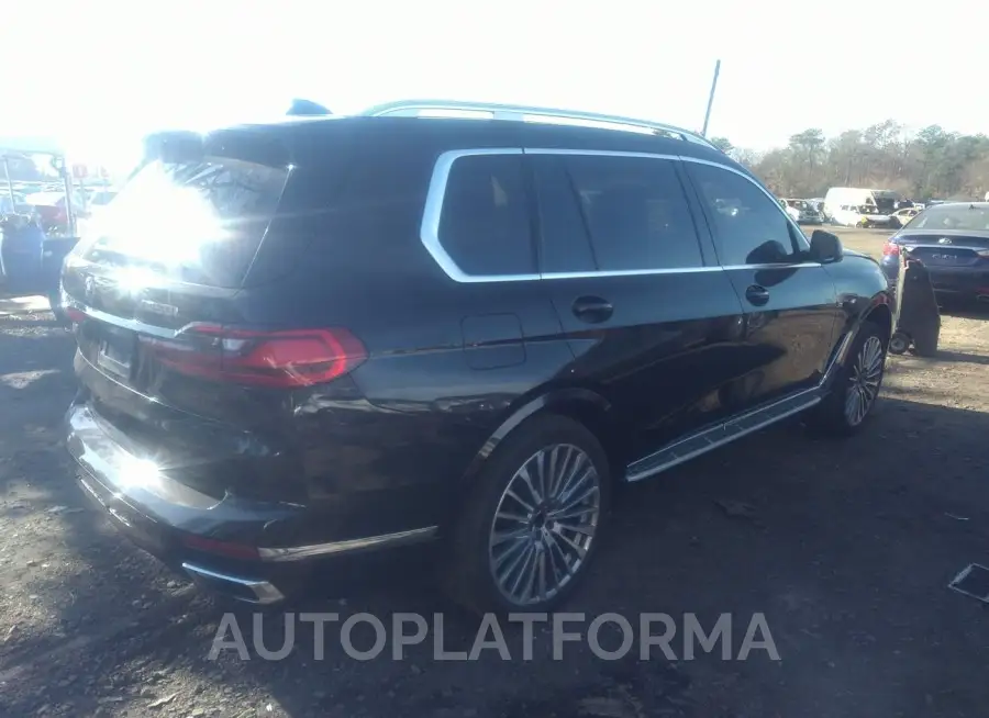 BMW X7 2019 vin 5UXCX4C52KLS36950 from auto auction Iaai