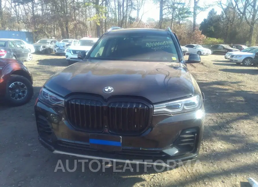 BMW X7 2019 vin 5UXCX4C52KLS36950 from auto auction Iaai