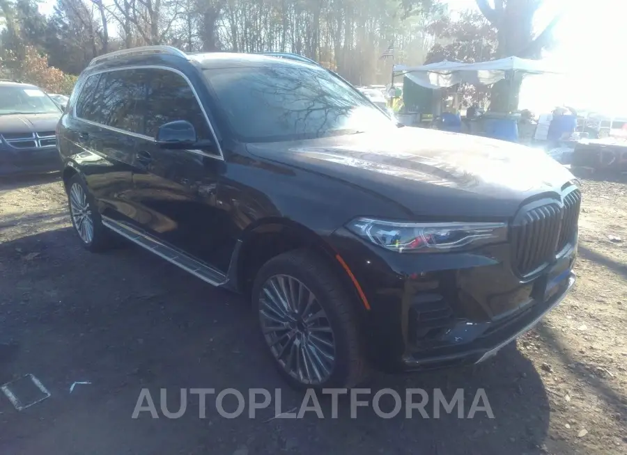 BMW X7 2019 vin 5UXCX4C52KLS36950 from auto auction Iaai