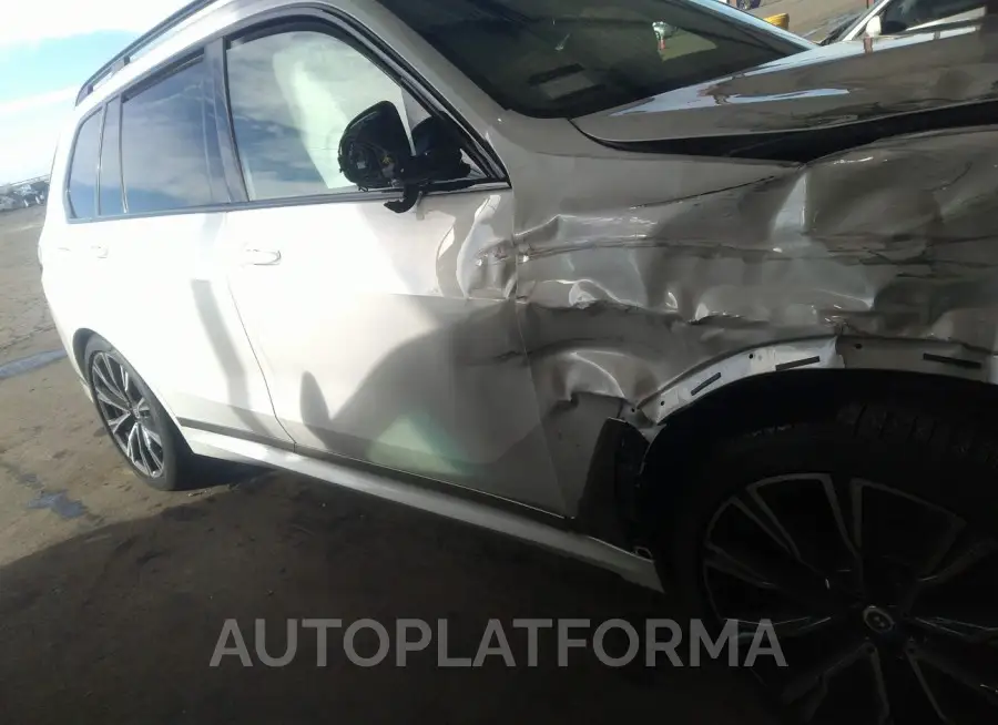 BMW X7 2022 vin 5UXCX6C00N9M31463 from auto auction Iaai