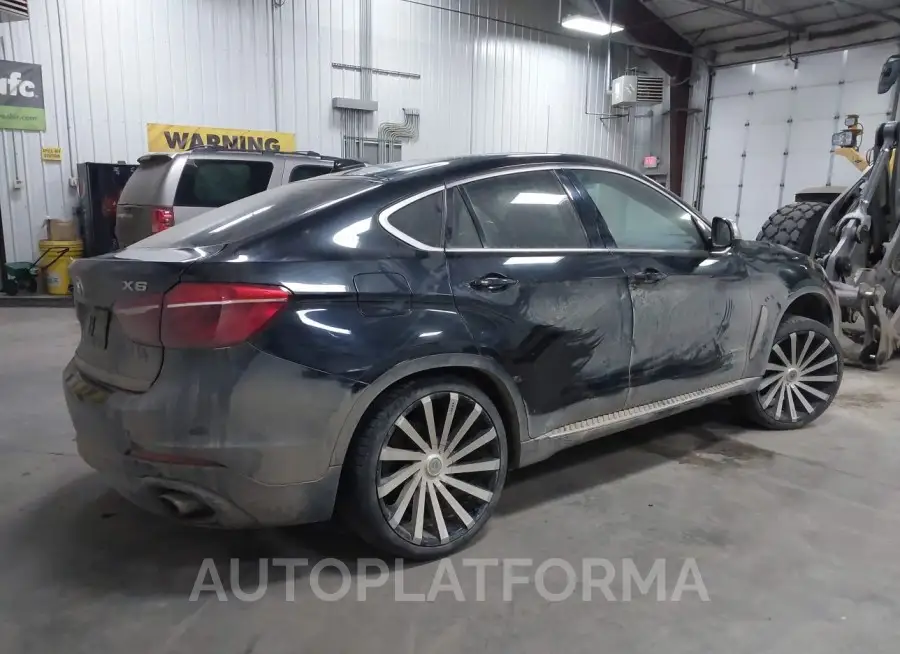 BMW X6 2015 vin 5UXKU2C59F0F96204 from auto auction Iaai