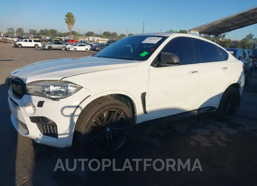 BMW X6 M 2017 vin 5YMKW8C57H0R43907 from auto auction Iaai