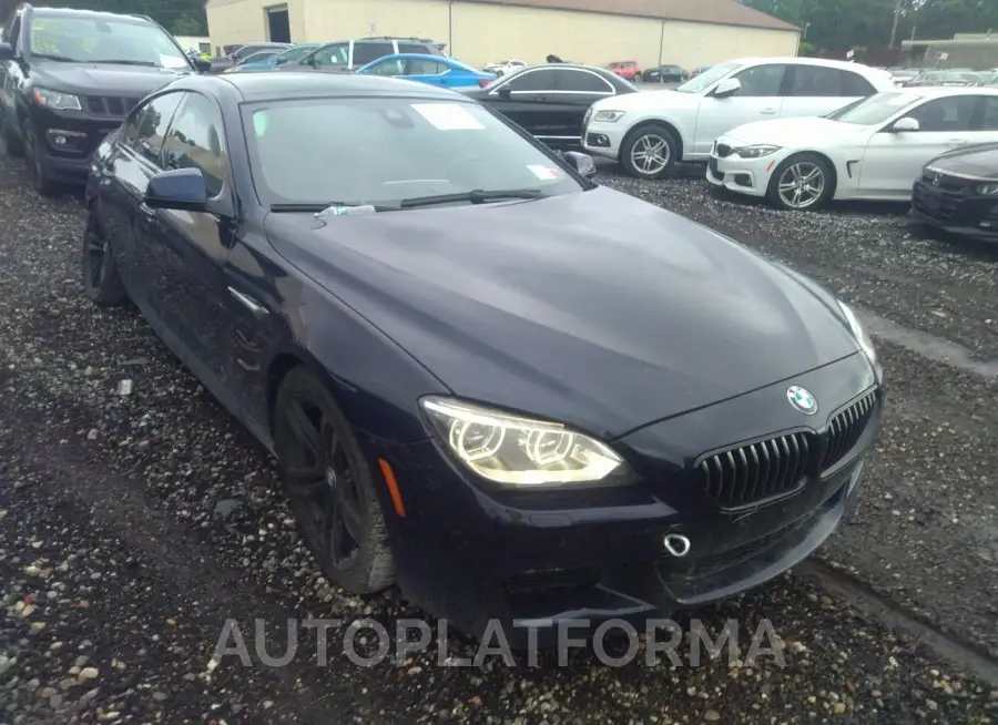 BMW 650I GRAN COUPE 2015 vin WBA6B4C52FD760979 from auto auction Iaai