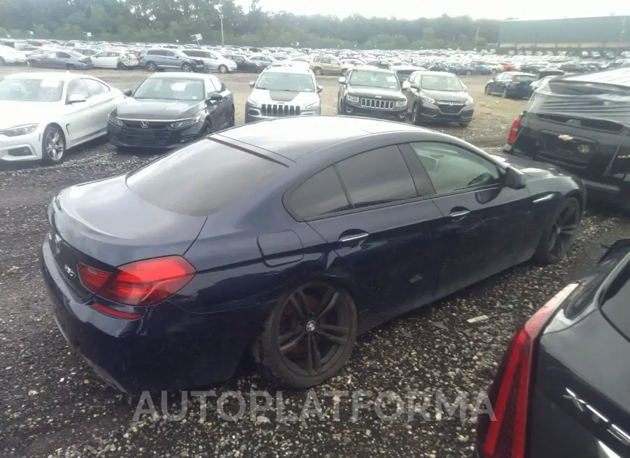 BMW 650I GRAN COUPE 2015 vin WBA6B4C52FD760979 from auto auction Iaai