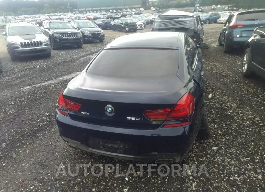 BMW 650I GRAN COUPE 2015 vin WBA6B4C52FD760979 from auto auction Iaai