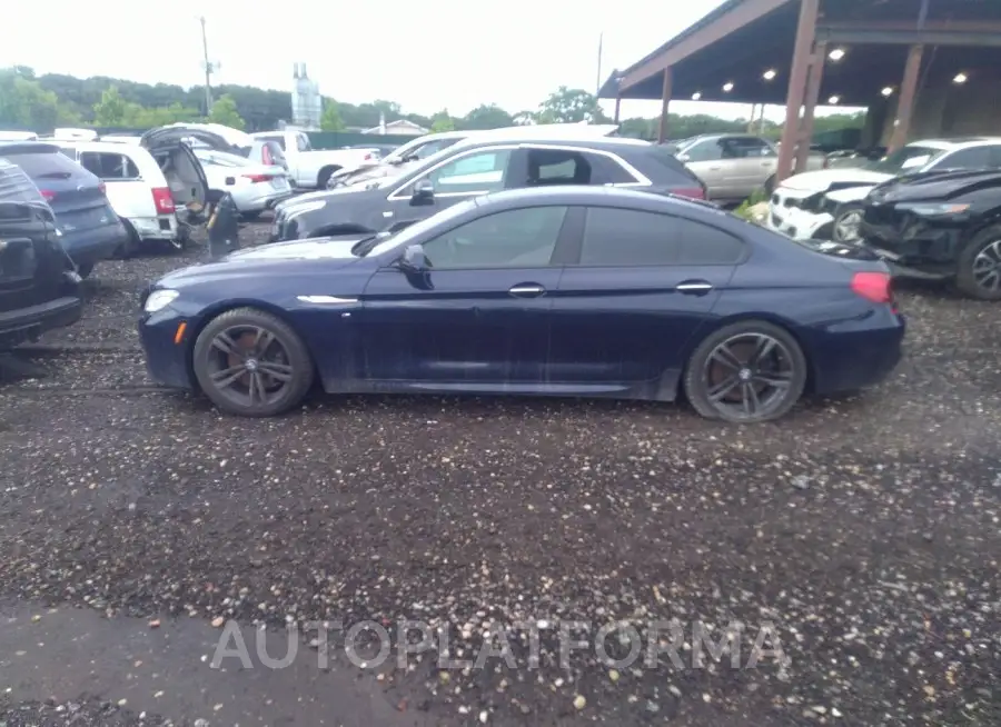 BMW 650I GRAN COUPE 2015 vin WBA6B4C52FD760979 from auto auction Iaai