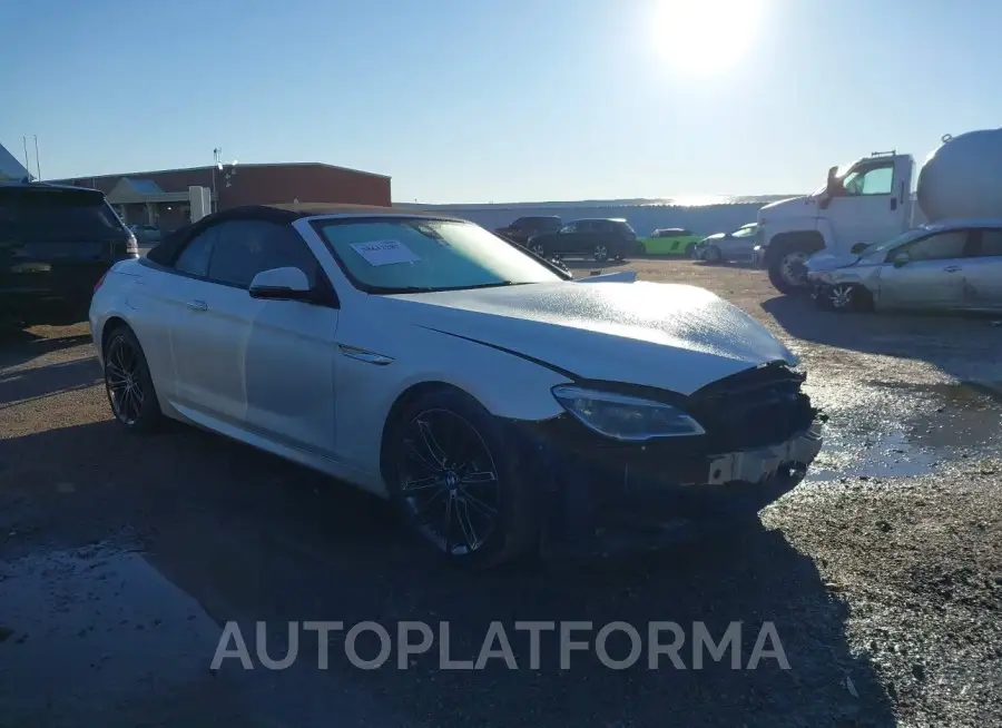 BMW 650I 2018 vin WBA6F5C58JD997091 from auto auction Iaai