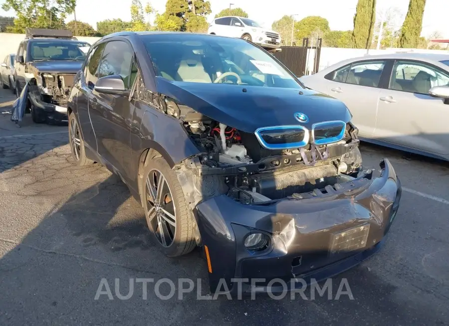 BMW I3 2015 vin WBY1Z4C58FV278003 from auto auction Iaai