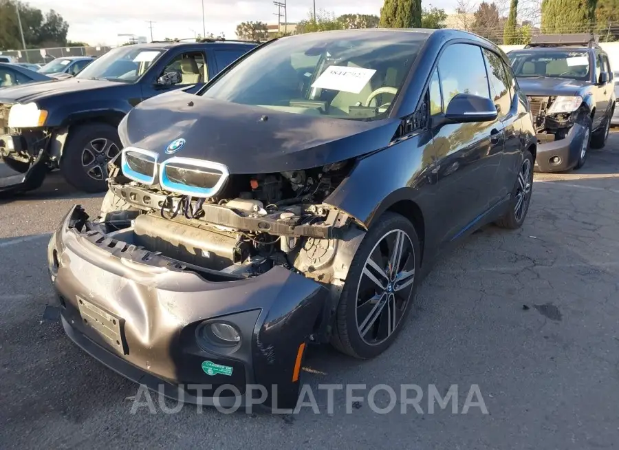 BMW I3 2015 vin WBY1Z4C58FV278003 from auto auction Iaai