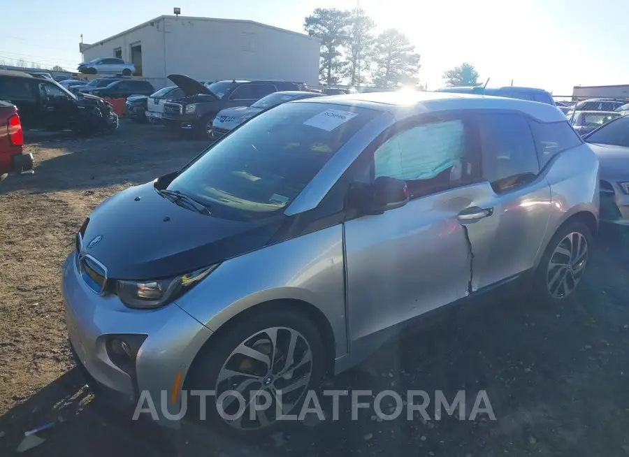 BMW I3 2017 vin WBY1Z8C39HV893488 from auto auction Iaai