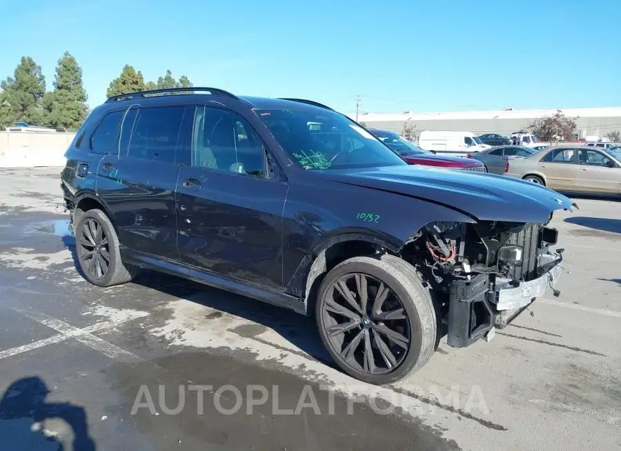 BMW X7 2021 vin 5UXCX6C08M9E79973 from auto auction Iaai