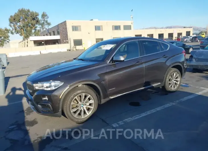 BMW X6 2018 vin 5UXKU2C59J0X49668 from auto auction Iaai