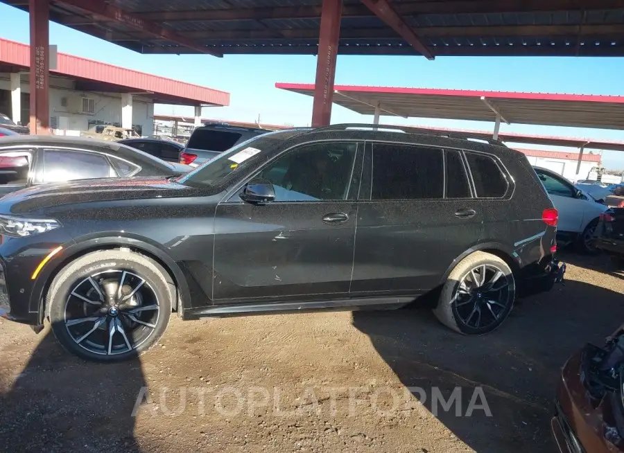 BMW X7 2022 vin 5UXCW2C05N9N11739 from auto auction Iaai