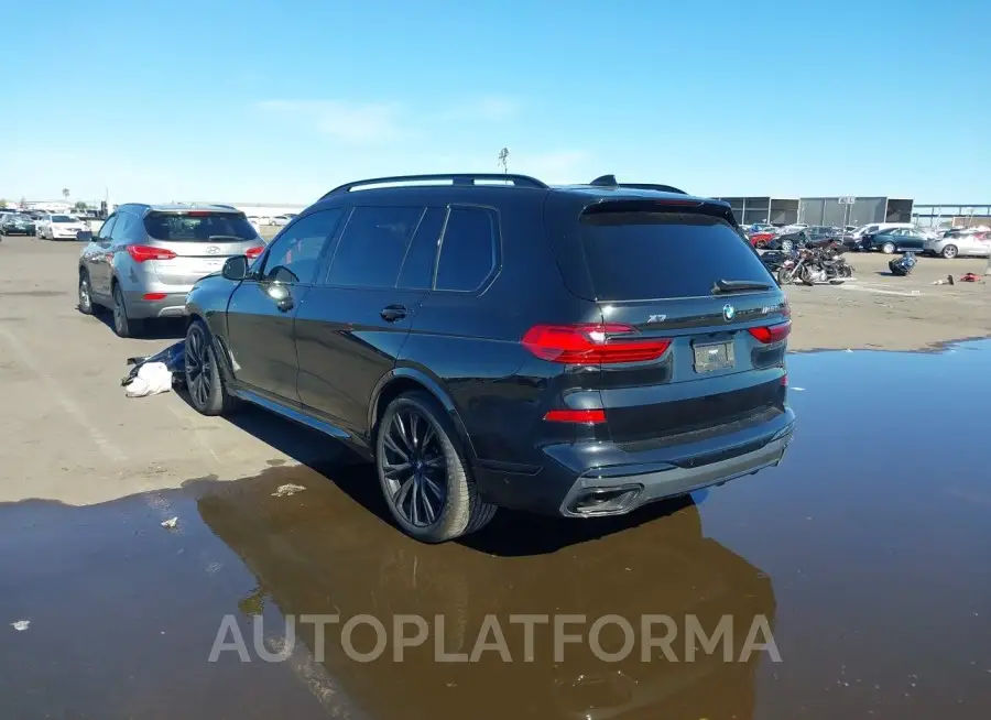 BMW X7 2022 vin 5UXCX6C07N9L70838 from auto auction Iaai