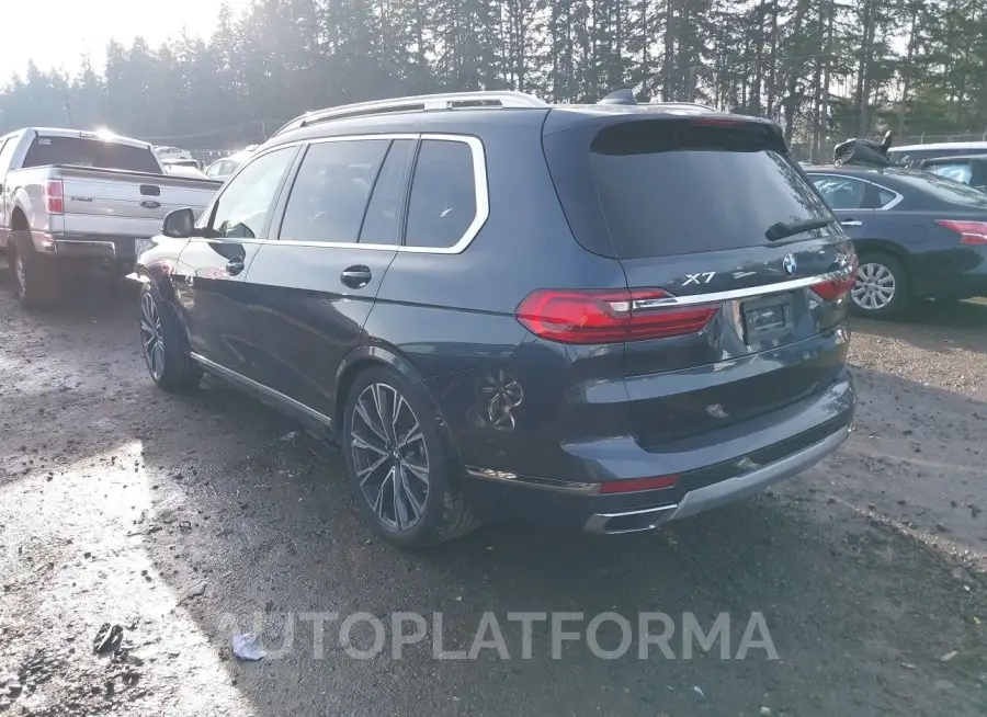 BMW X7 2022 vin 5UXCW2C06N9K71195 from auto auction Iaai