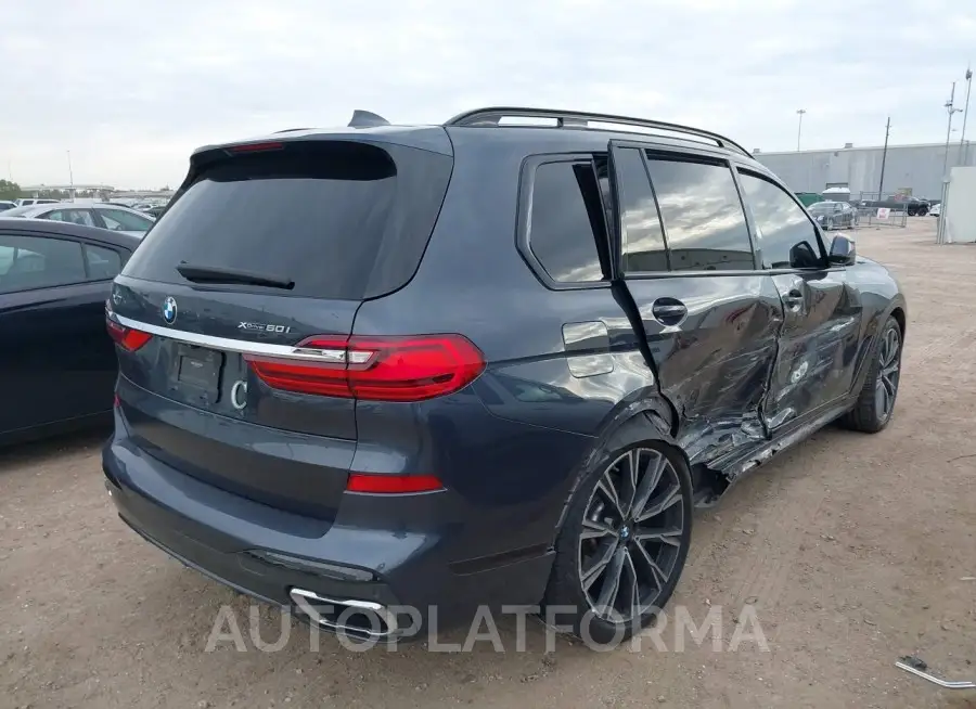 BMW X7 2019 vin 5UXCX4C55KLS35873 from auto auction Iaai