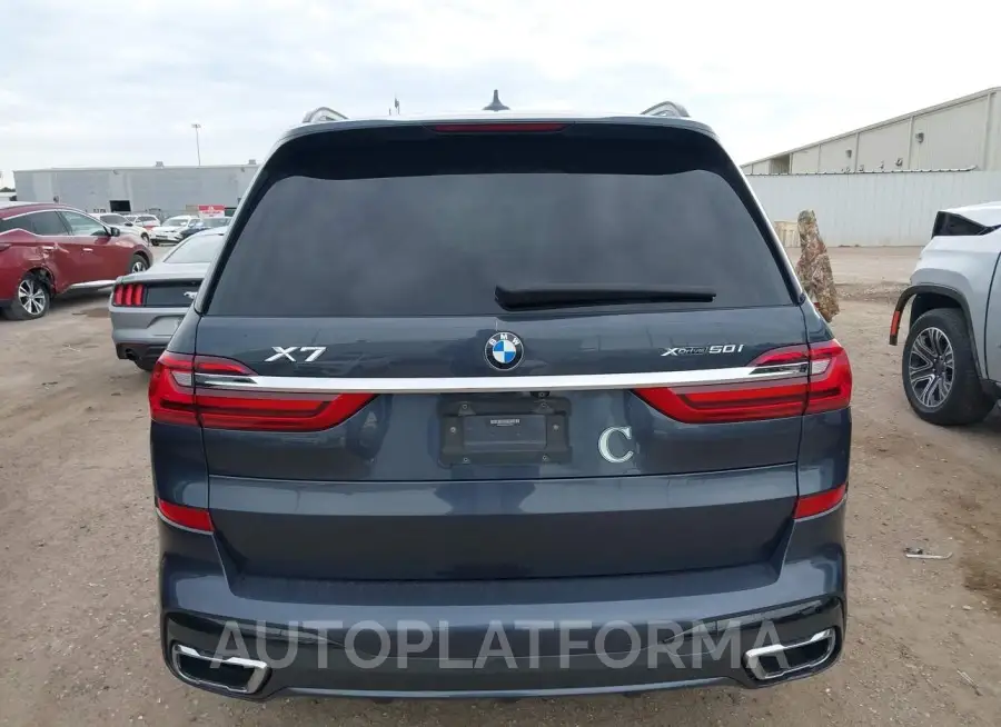 BMW X7 2019 vin 5UXCX4C55KLS35873 from auto auction Iaai