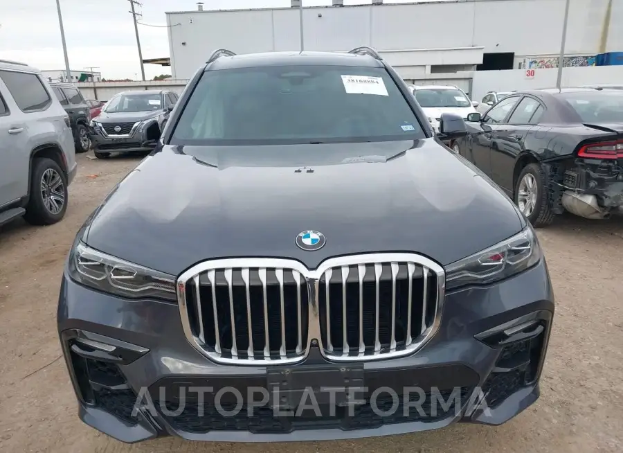 BMW X7 2019 vin 5UXCX4C55KLS35873 from auto auction Iaai