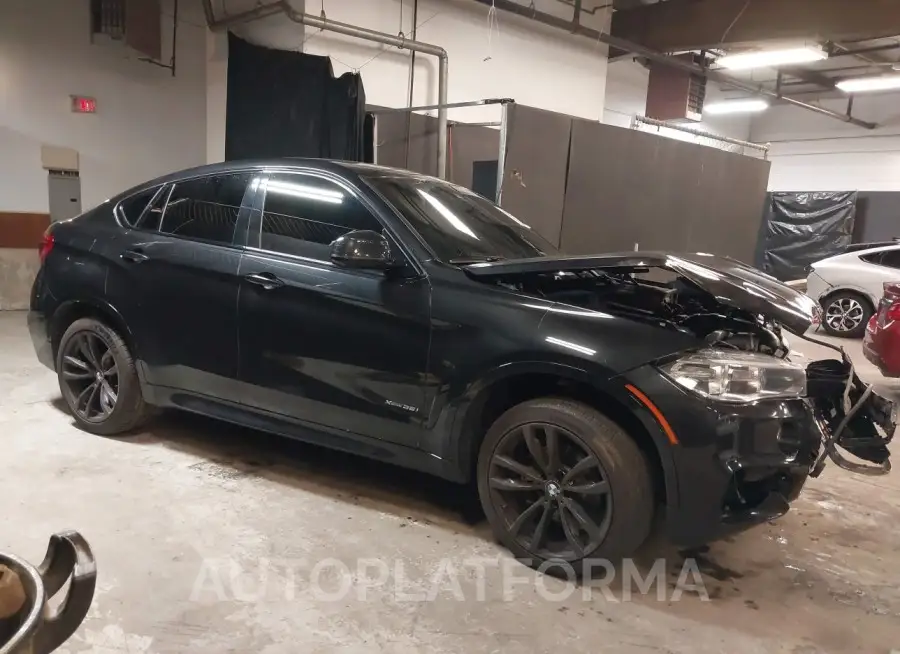 BMW X6 2017 vin 5UXKU2C56H0N84544 from auto auction Iaai