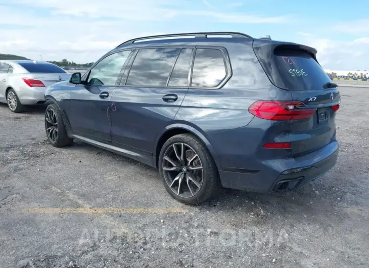 BMW X7 2021 vin 5UXCW2C06M9E29309 from auto auction Iaai