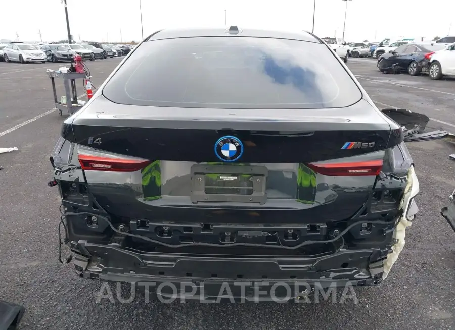 BMW I4 2023 vin WBY33AW01PFP29907 from auto auction Iaai