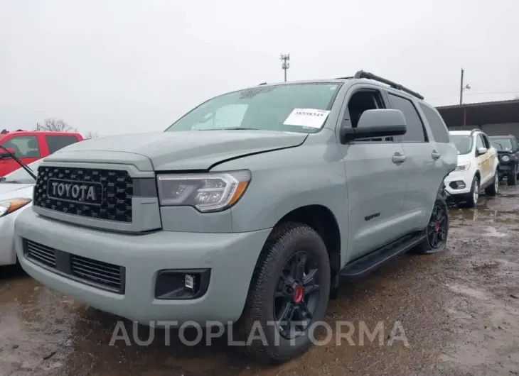 TOYOTA SEQUOIA 2022 vin 5TDEY5B15NS189041 from auto auction Iaai