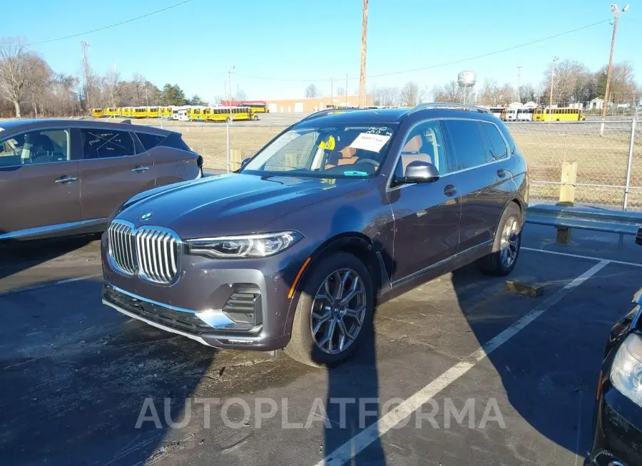 BMW X7 2022 vin 5UXCW2C02N9L80432 from auto auction Iaai