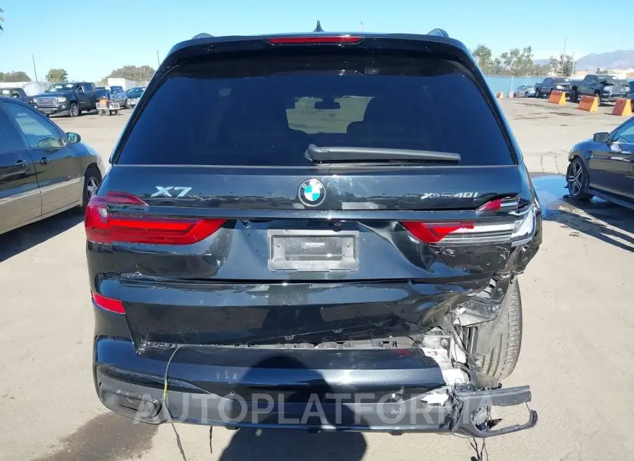 BMW X7 2022 vin 5UXCW2C09N9J22215 from auto auction Iaai