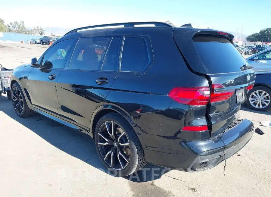 BMW X7 2022 vin 5UXCW2C09N9J22215 from auto auction Iaai