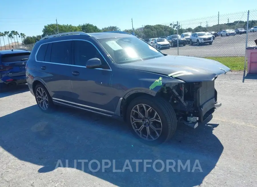 BMW X7 2023 vin 5UX23EM01P9N81570 from auto auction Iaai