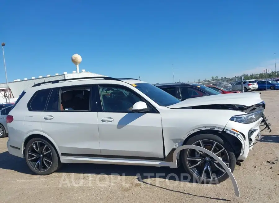 BMW X7 2022 vin 5UXCW2C05N9M02505 from auto auction Iaai