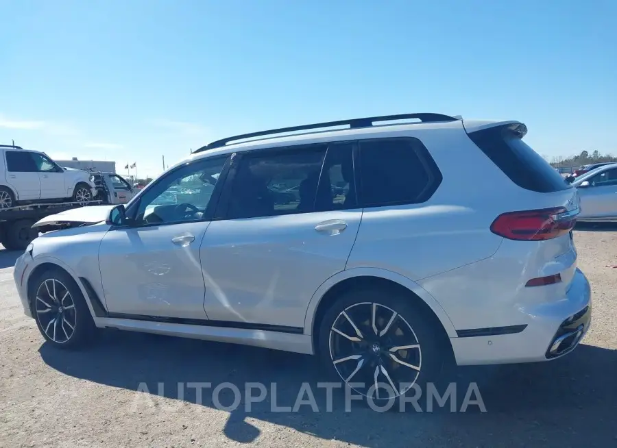 BMW X7 2022 vin 5UXCW2C05N9M02505 from auto auction Iaai